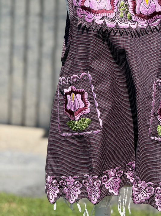 Purple Apron/ Mandil Morado XL