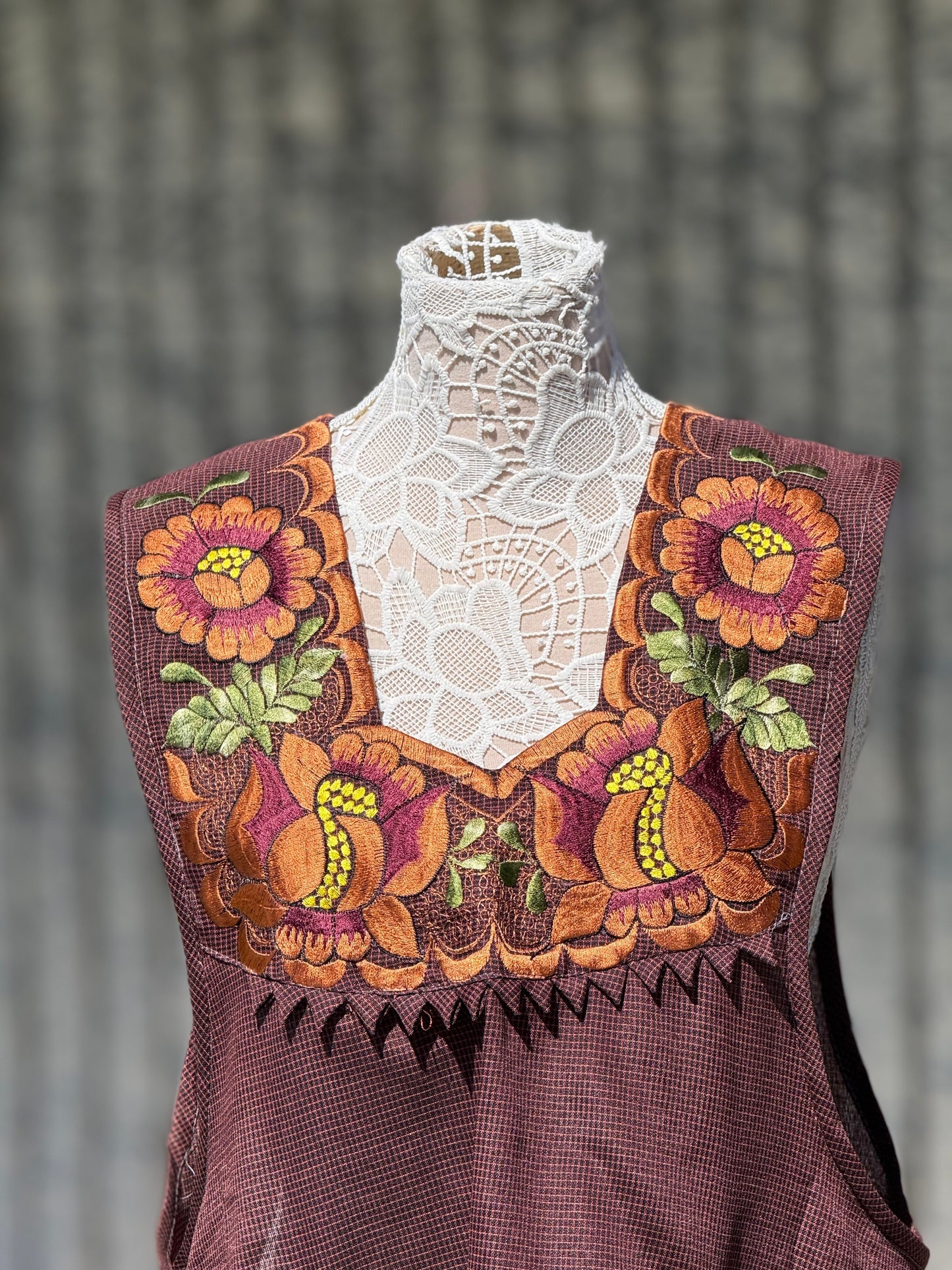 Fall Apron/ Mandil Otono L