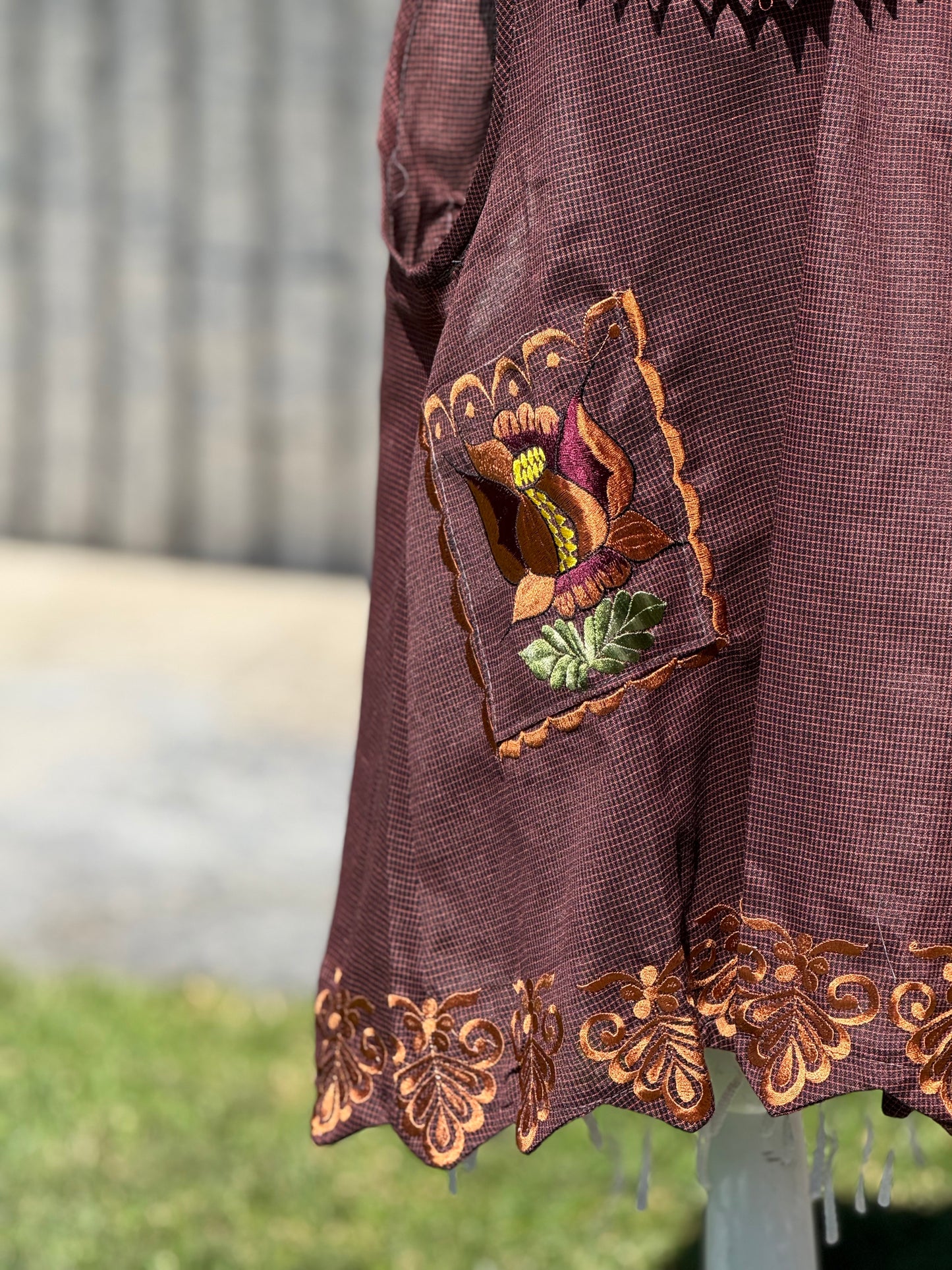Fall Apron/ Mandil Otono L