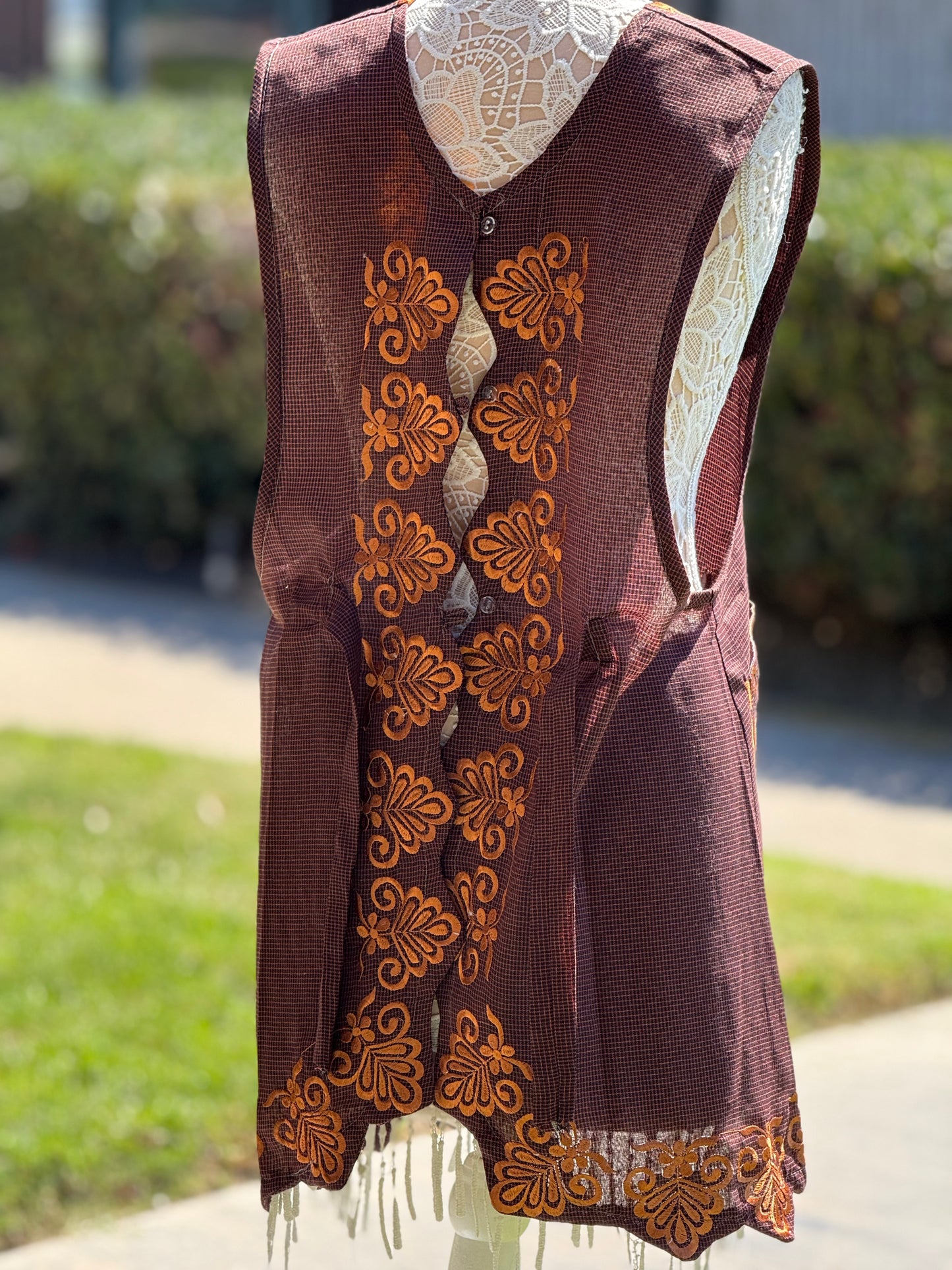 Fall Apron/ Mandil Otono L
