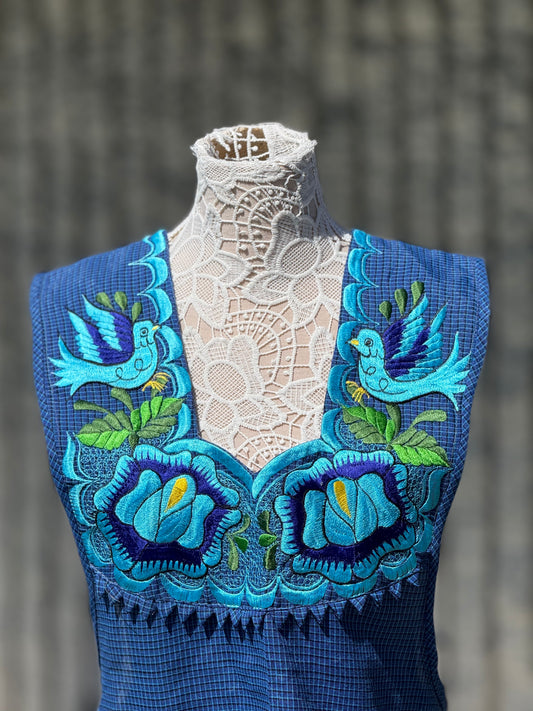 Ocean Blue Apron/Mandil L