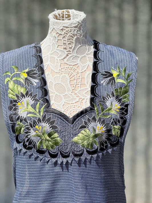 Cobalt Blue Apron/Mandil L