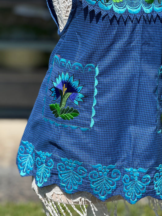 Navy Blue Apron/Mandil M