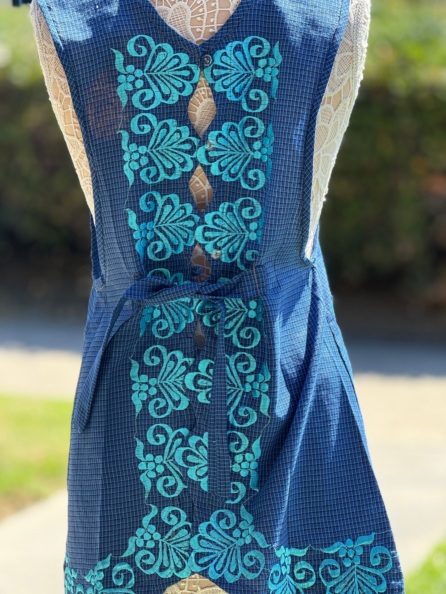 Navy Blue Apron/Mandil M