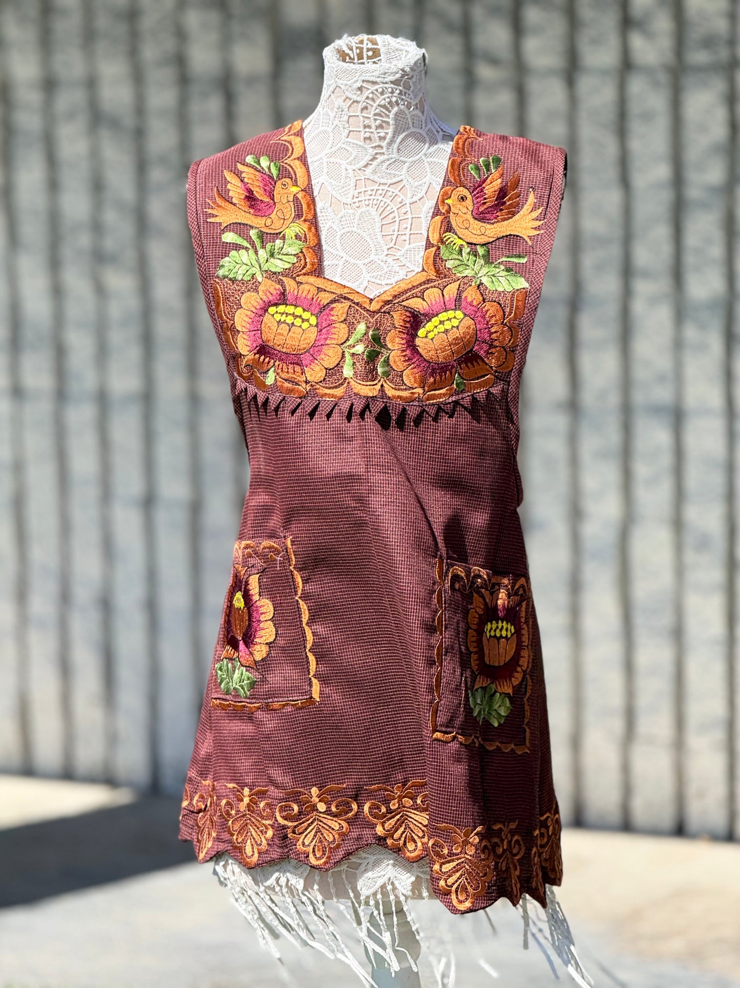 Fall Autumn Apron/ Mandil Otono M