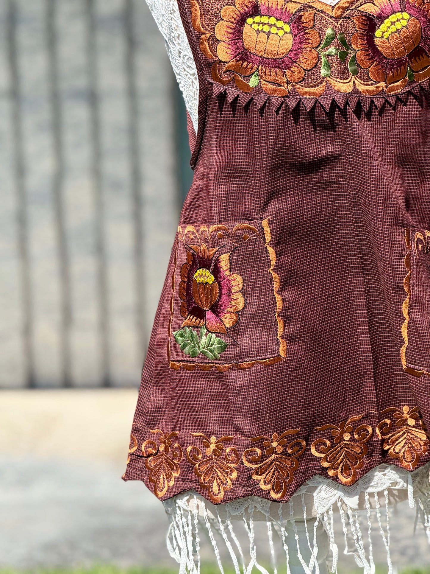 Fall Autumn Apron/ Mandil Otono M