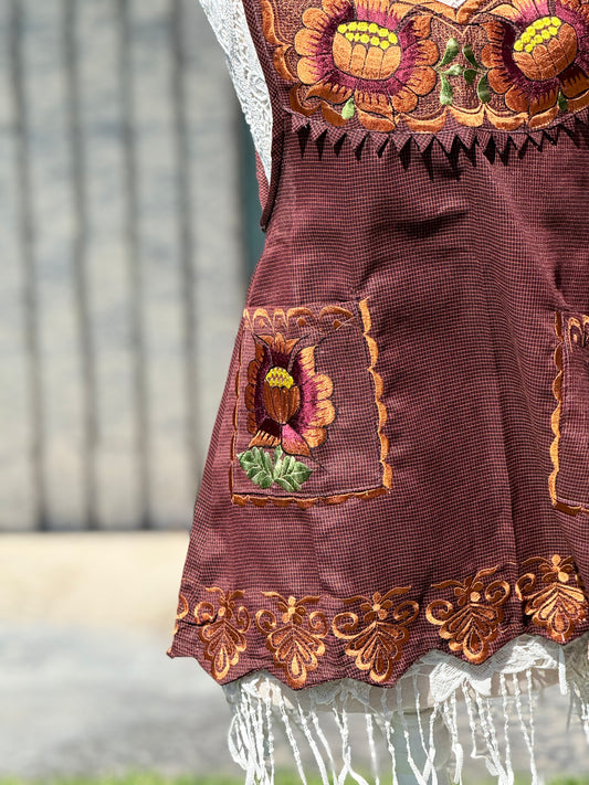 Fall Autumn Apron/ Mandil Otono M