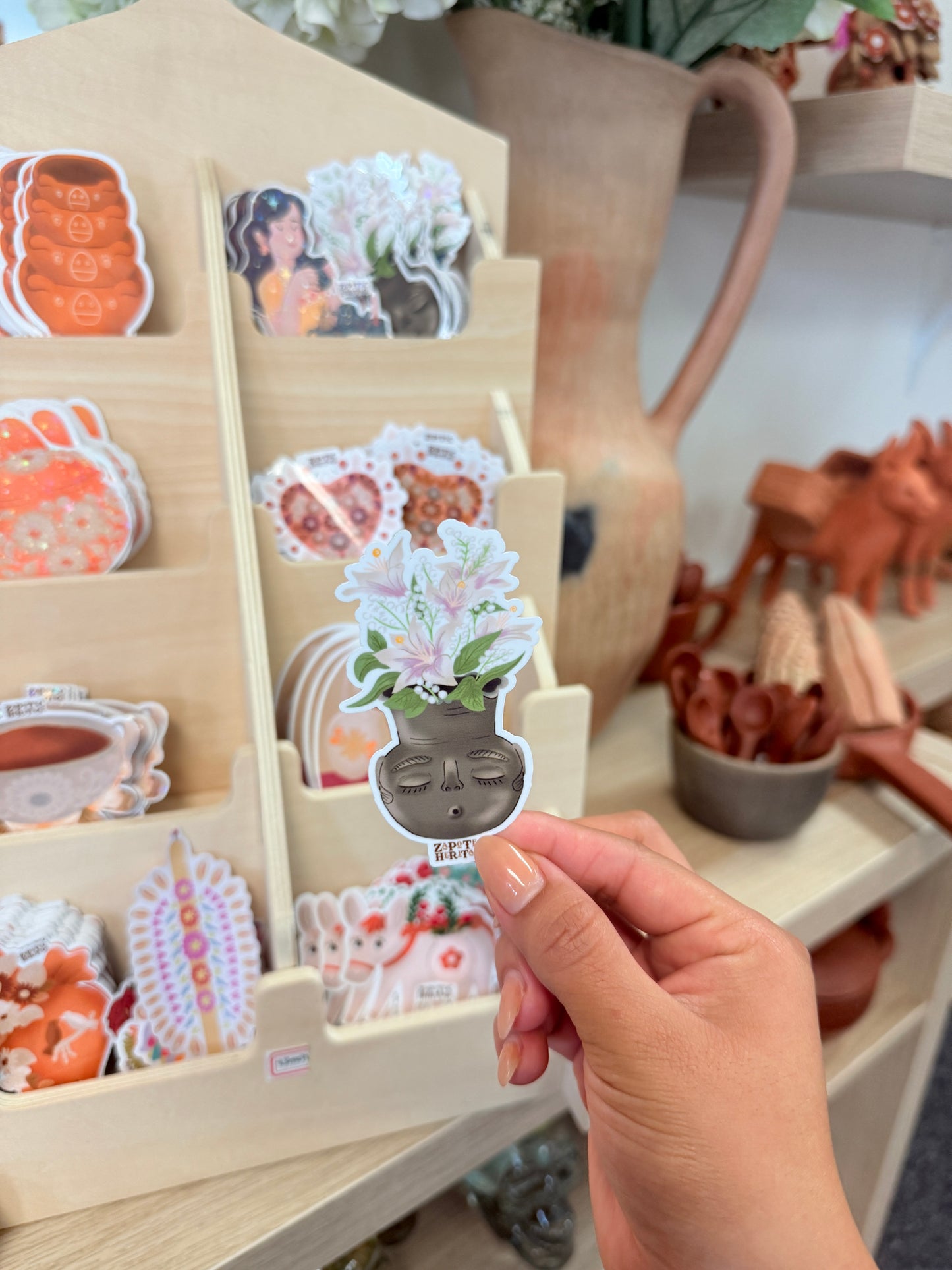CARITA AHUMADA JARRA STICKER