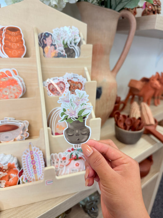 CARITA AHUMADA JARRA STICKER