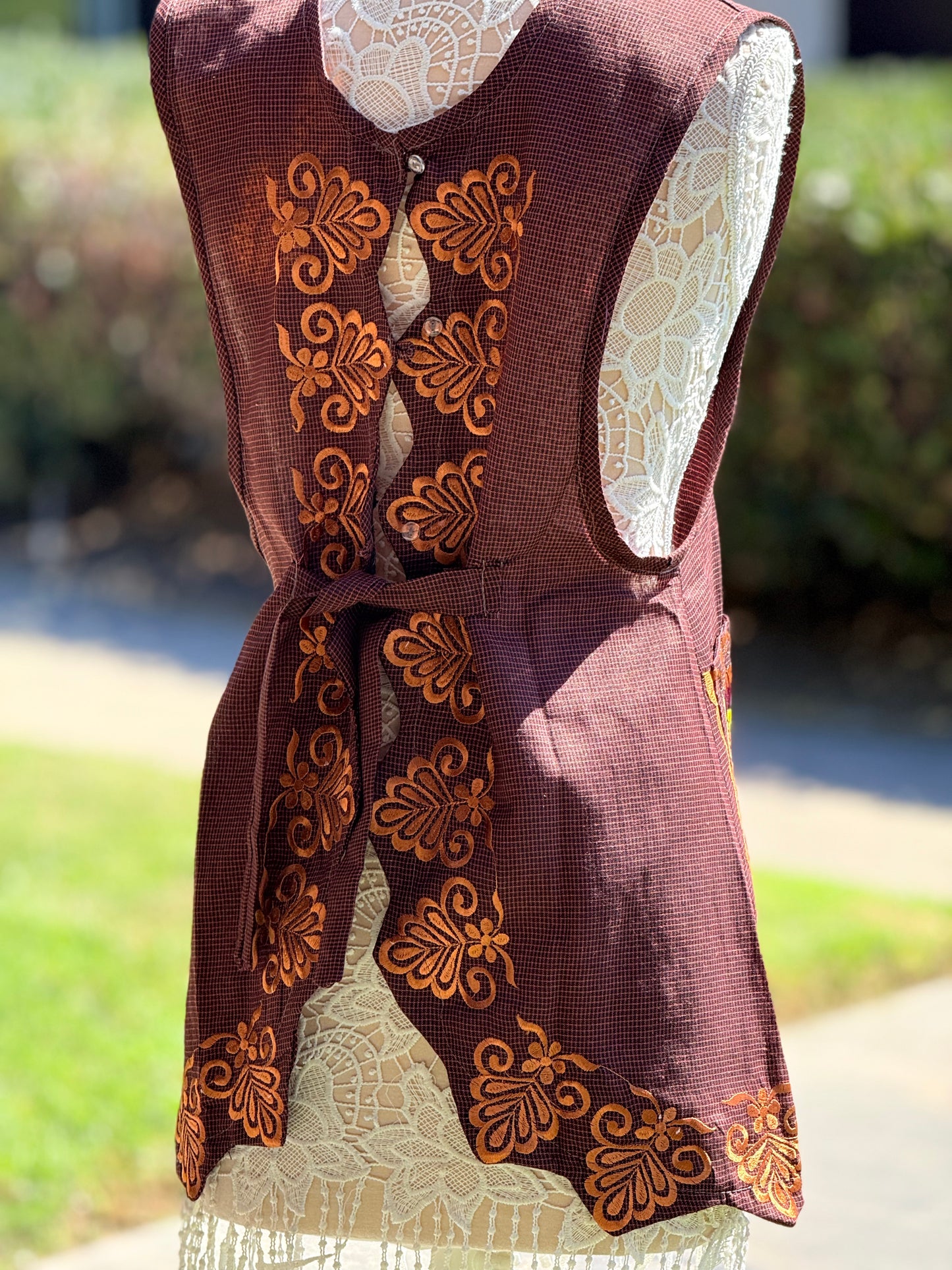 Fall Autumn Apron/ Mandil Otono M