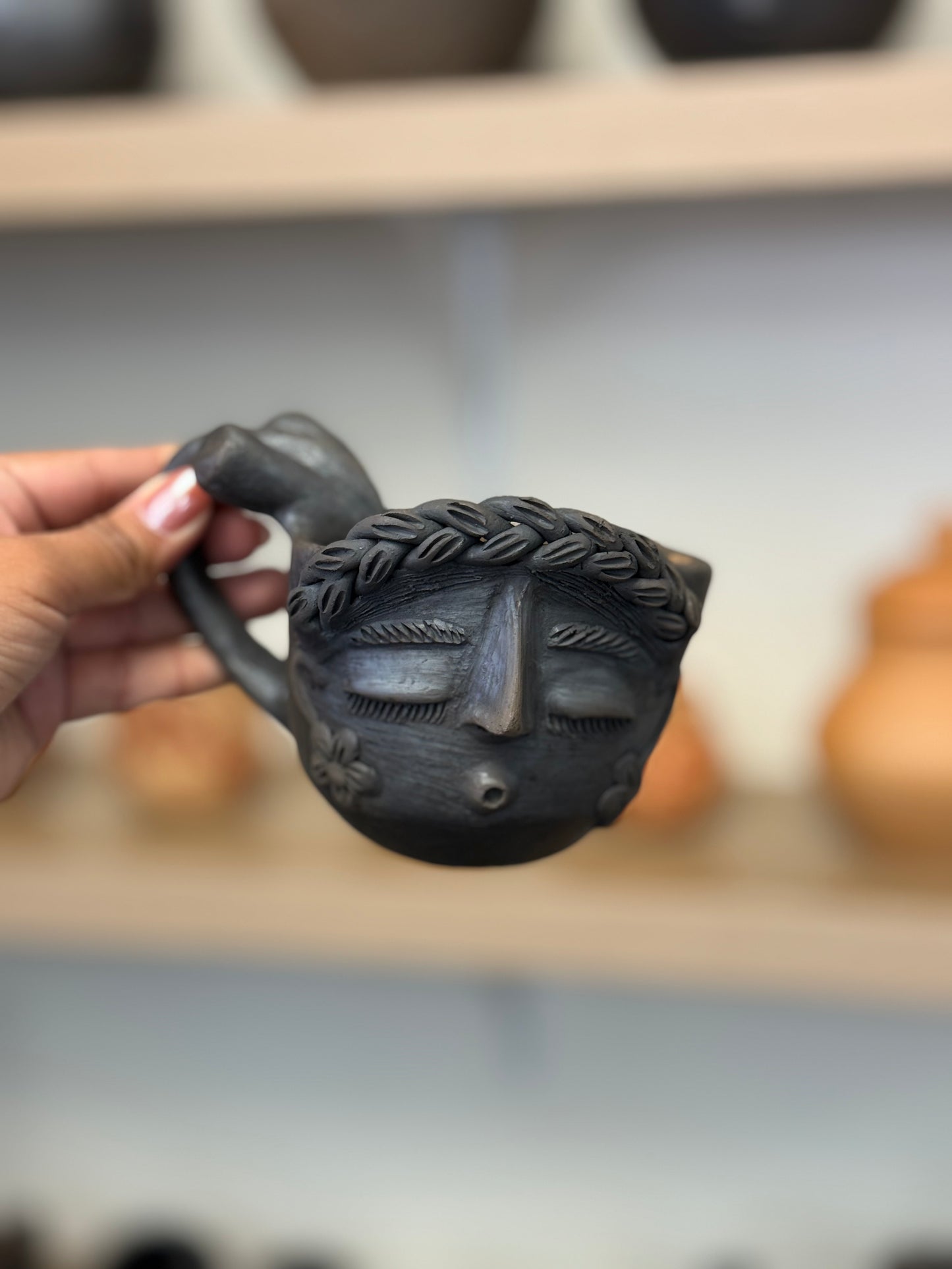 Trenzita frida mug/tacita - Dark Ahumado