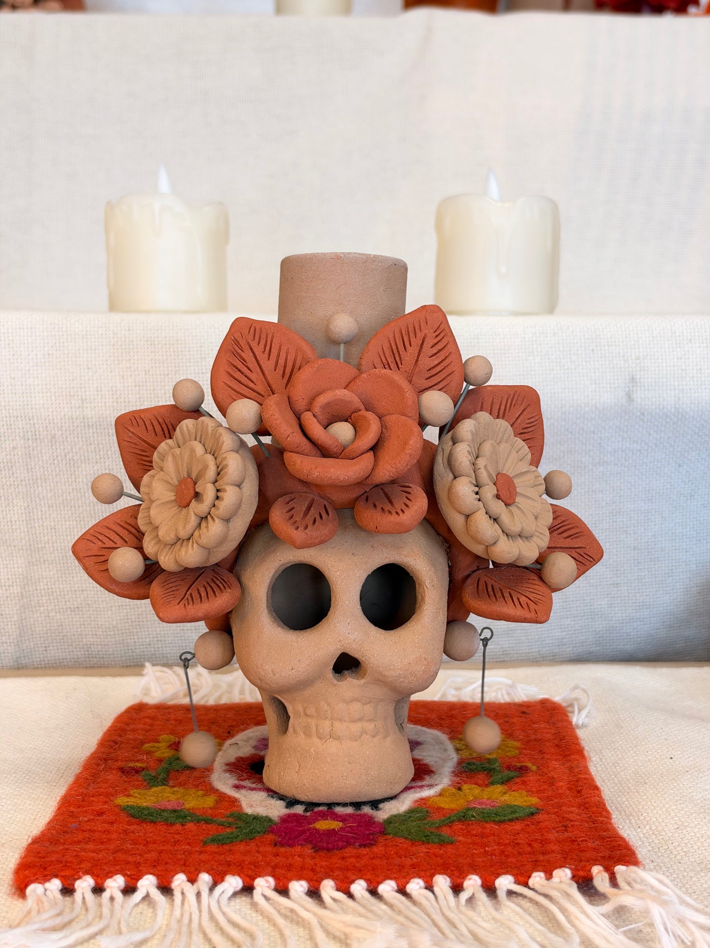 Catrina Filigrana CandleHolder 6" (V)