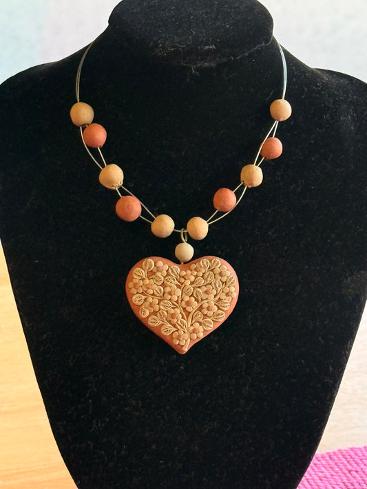 "Paola" Filigrana Necklace/ Collar bordado 2 pc