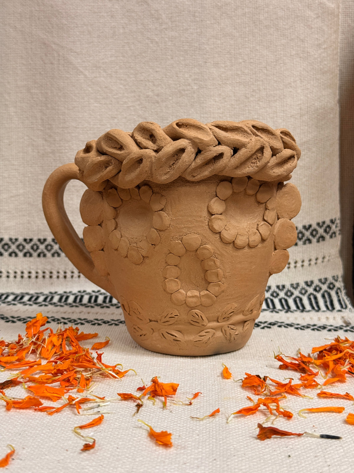 Natural Catrina Jumbo Mug