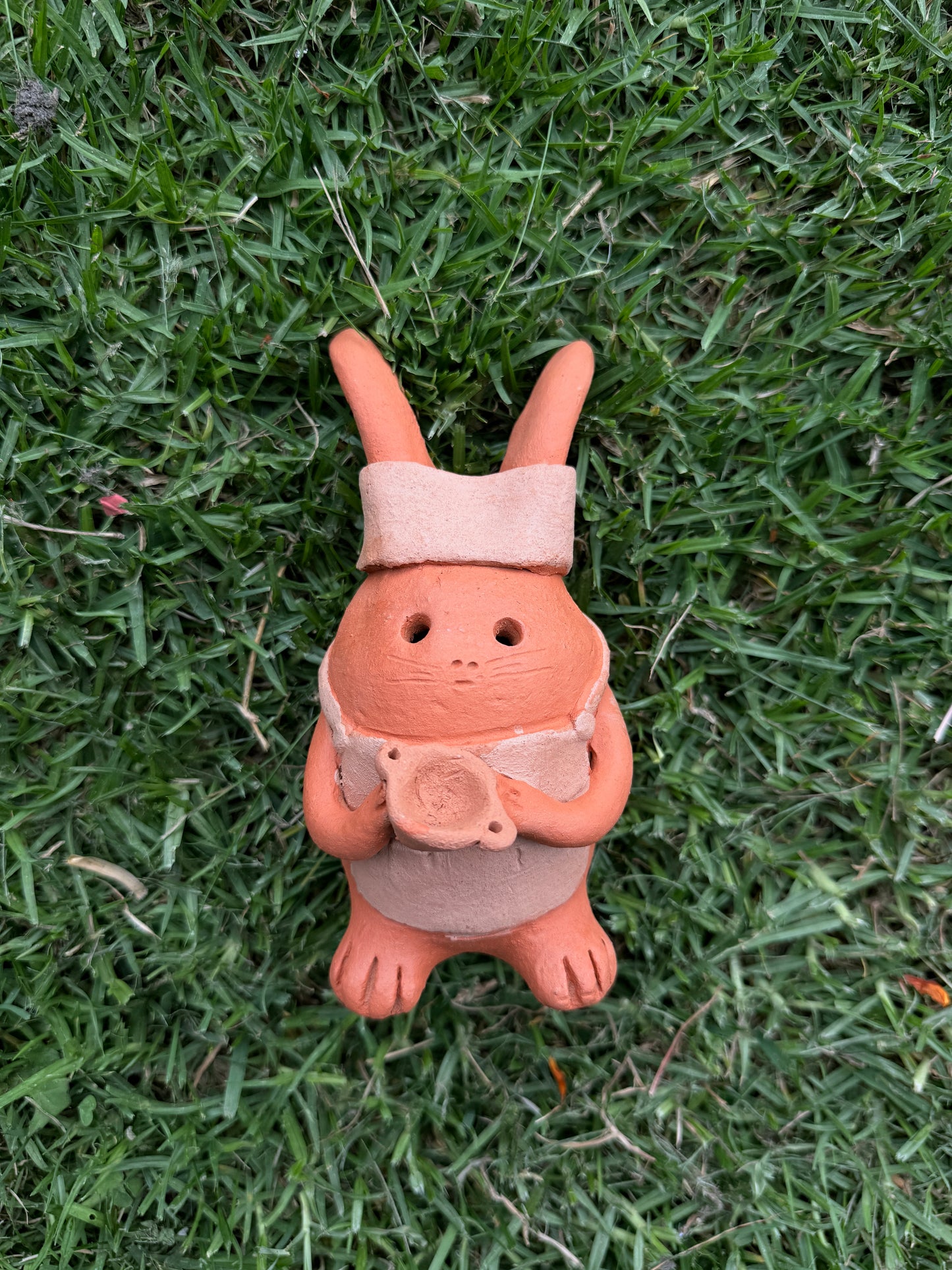 Chef Bunny Decor with Pot
