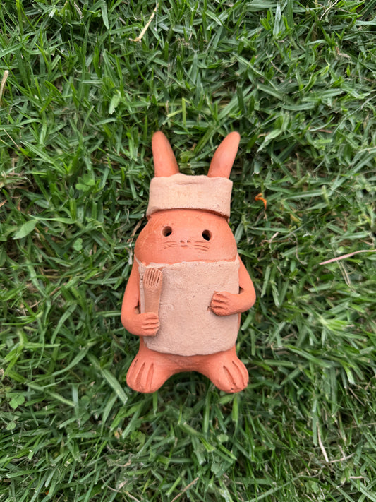 Chef Bunny Decor with Spatula