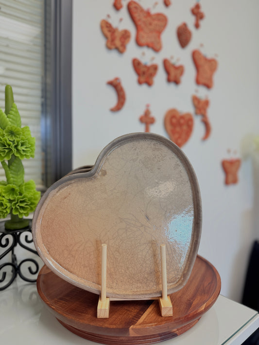 Lily Heart Ahumado Plate