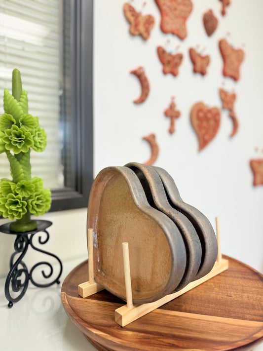 Julieta Ahumado Heart Plate 8"