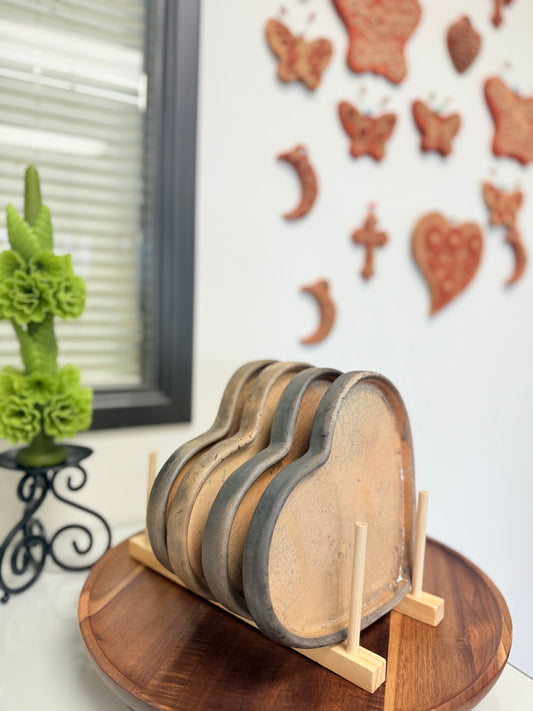 Isela Ahumado Heart Plate