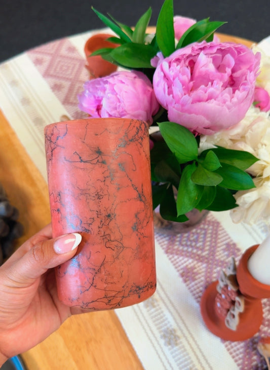Casa Antigua - Pink/red tumbler