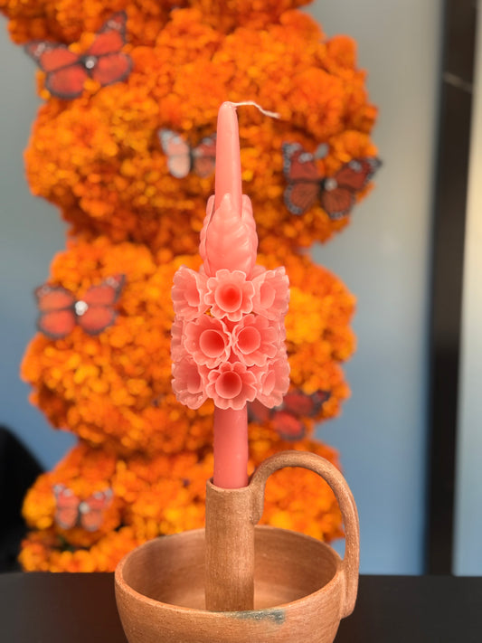 Candil Salmon Vela/ Candle