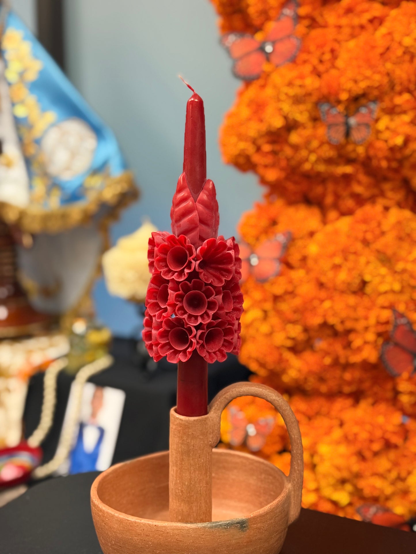 Candil Rojo Vela/ Candle