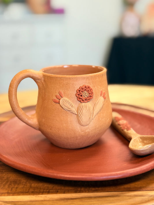 "Cactus" filigrana mug