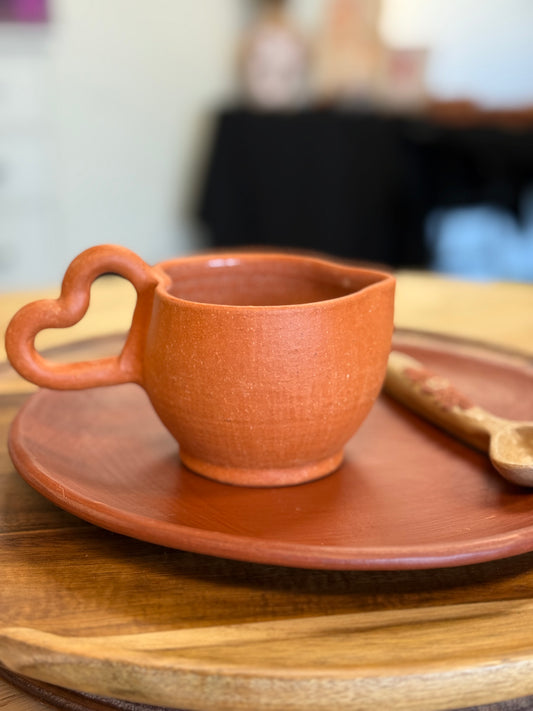 "Corazon" heart mug