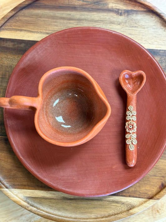 "Corazon" heart mug