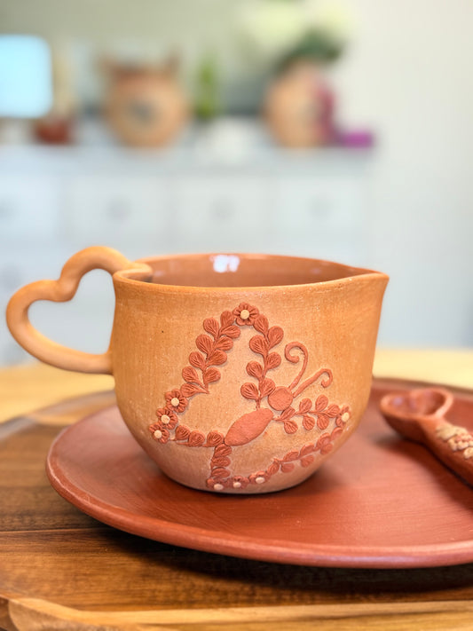 "Stella" Jumbo filigrana mug