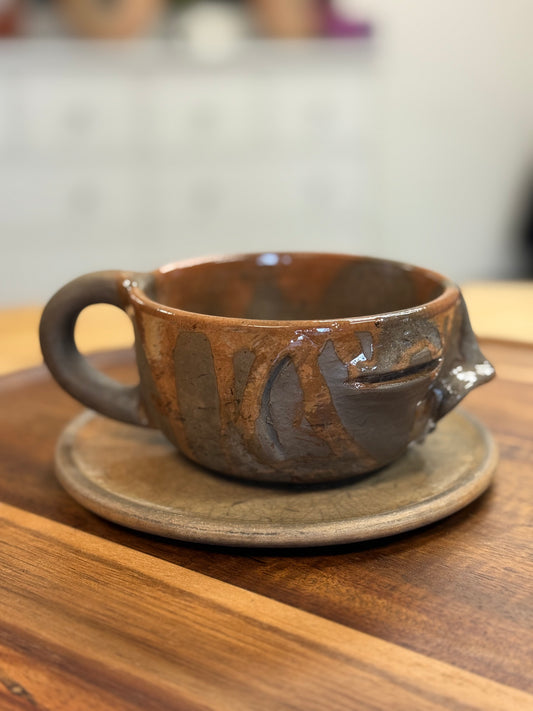 Carita Mug (red tone)