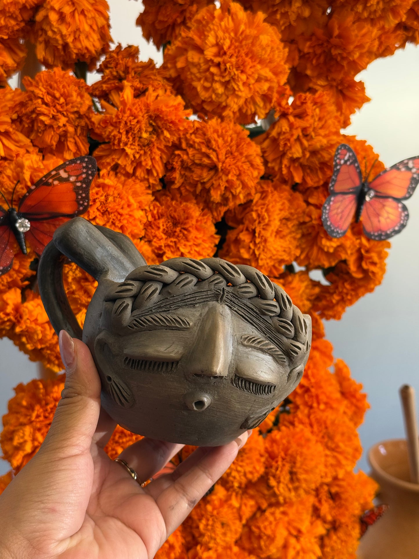 Pre order Braided frida mug - light brown