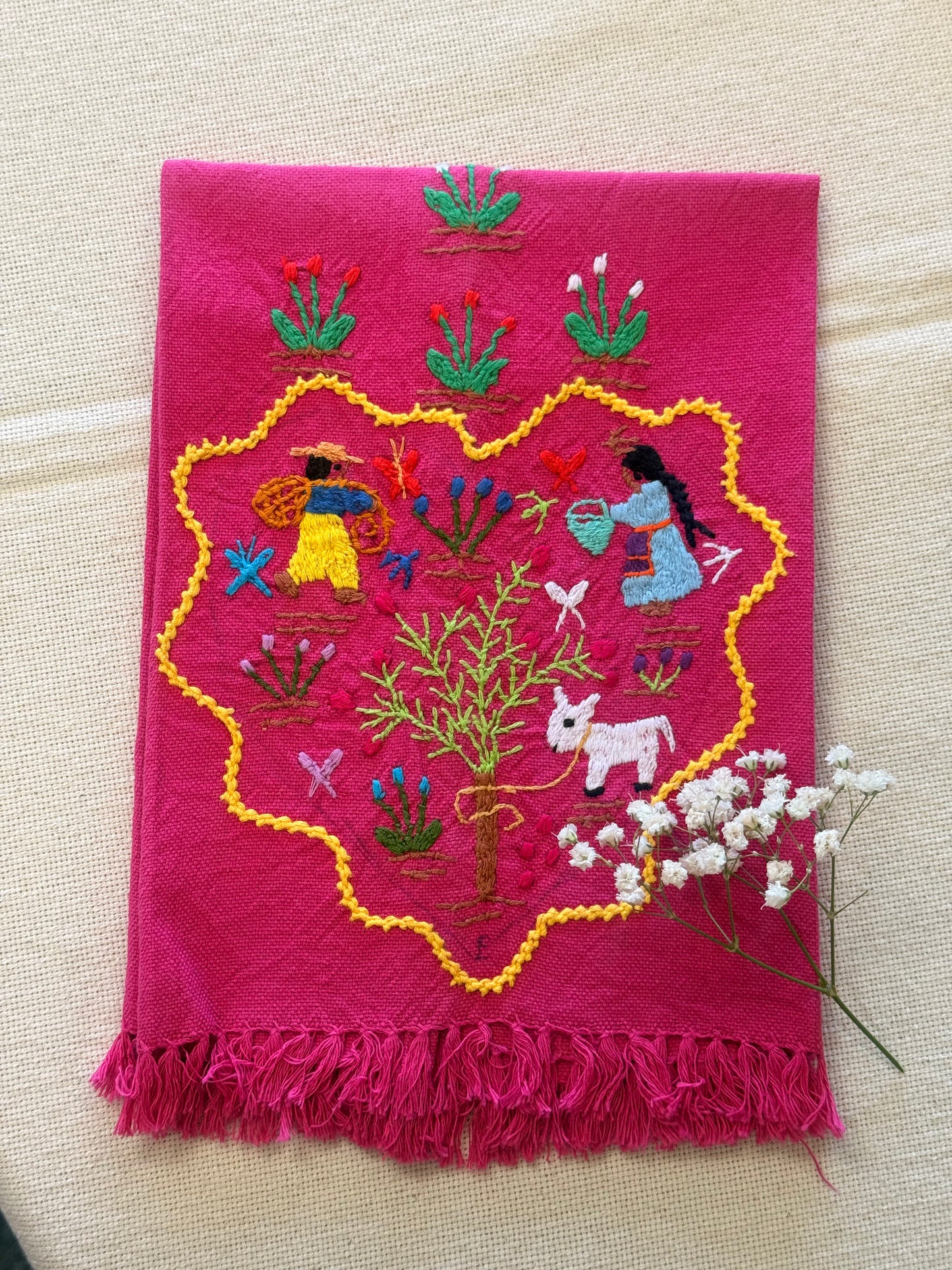 Servilleta de Historia "Jardin de Recuerdos"