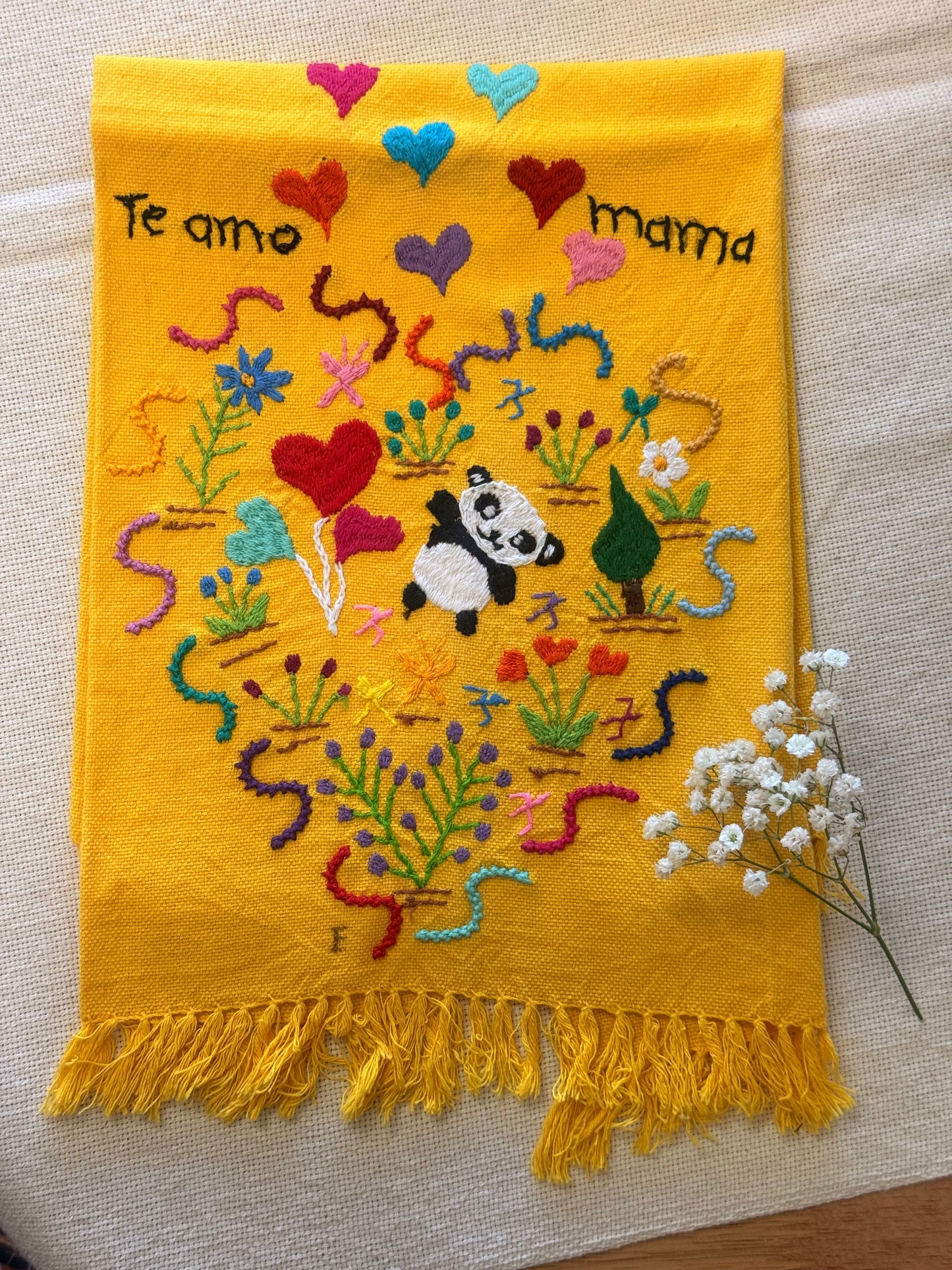 Servilleta de Historia "Te Amo Mama"