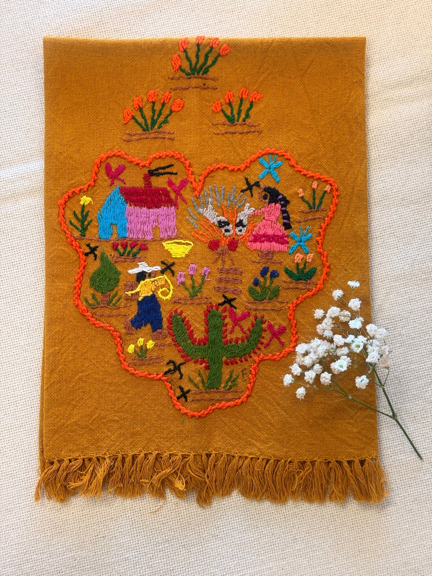 Servilleta de Historia "Un Amor de Pueblo"