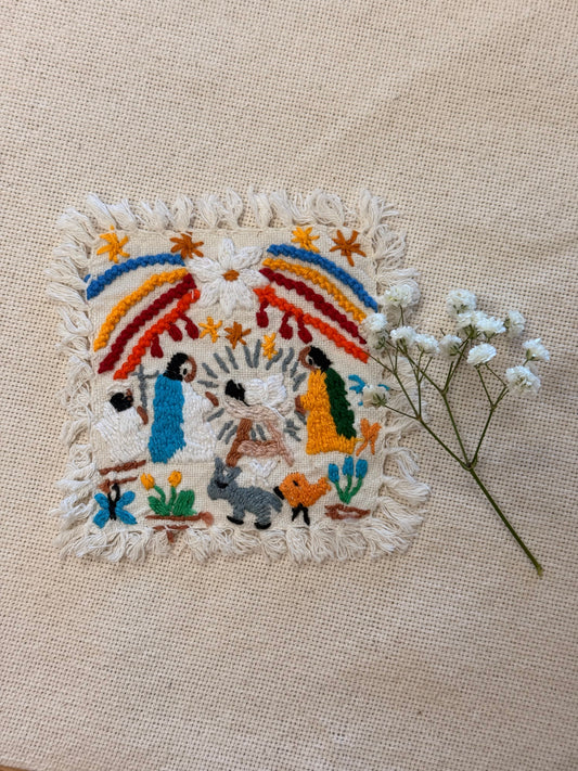 Coaster de historia "El Nacimiento"