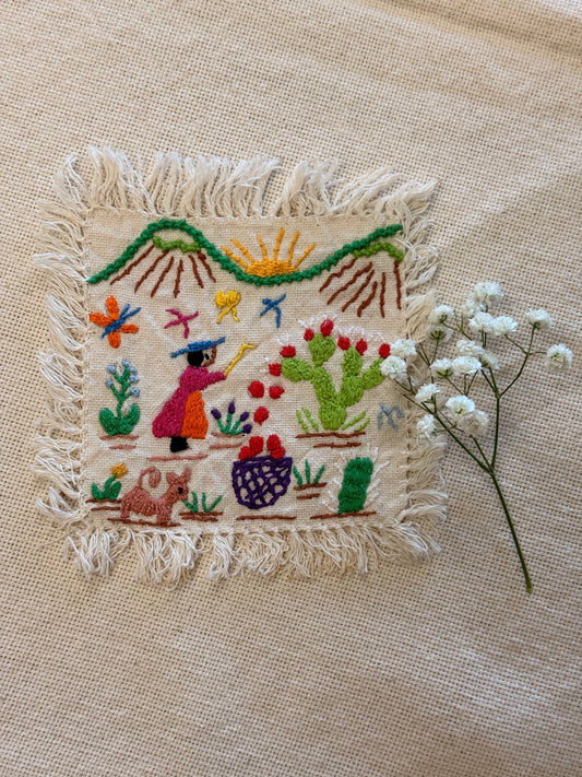 Coaster de historia "Mi Ranchito"