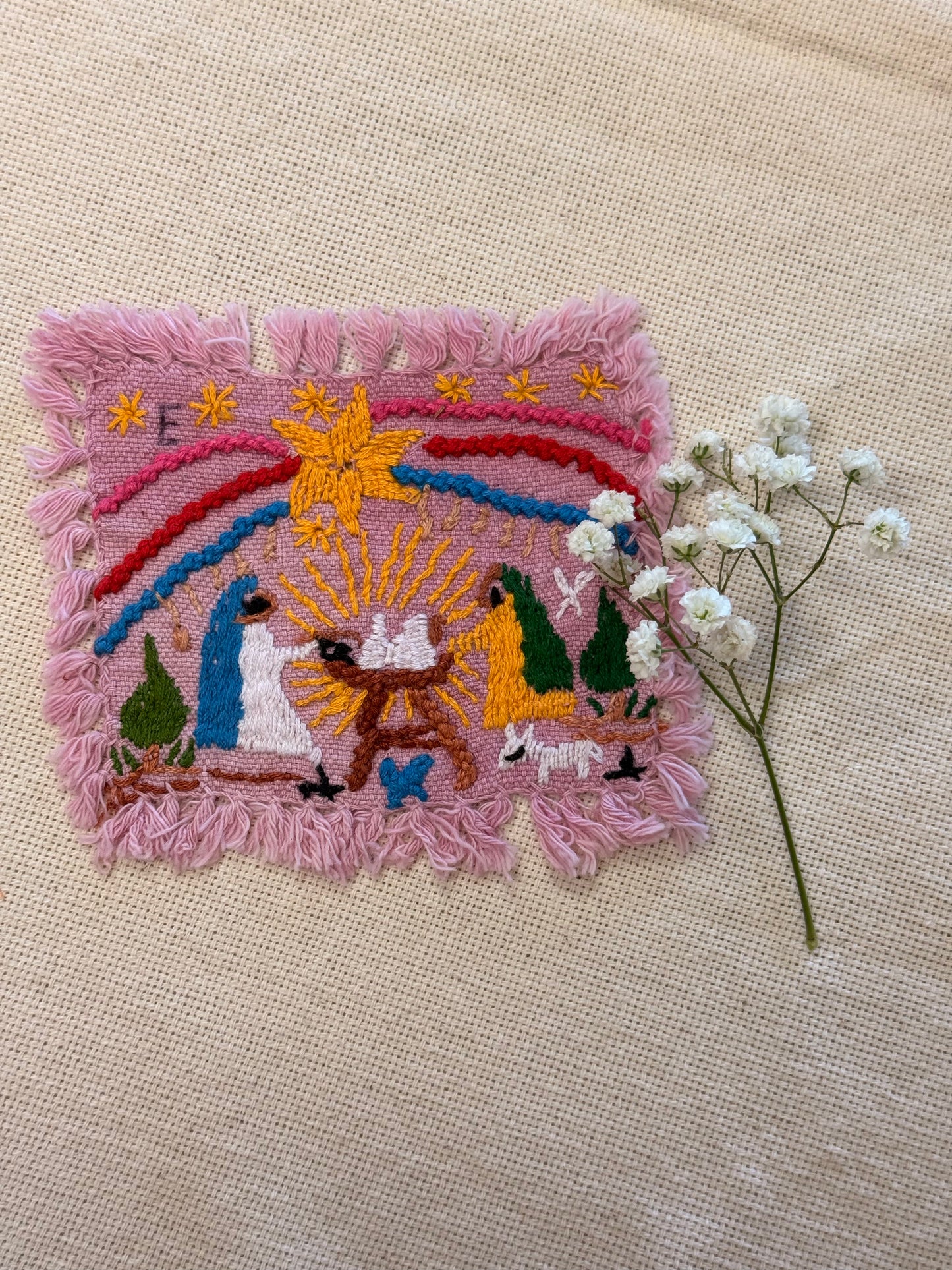Coaster de historia "Estrella de Belen"