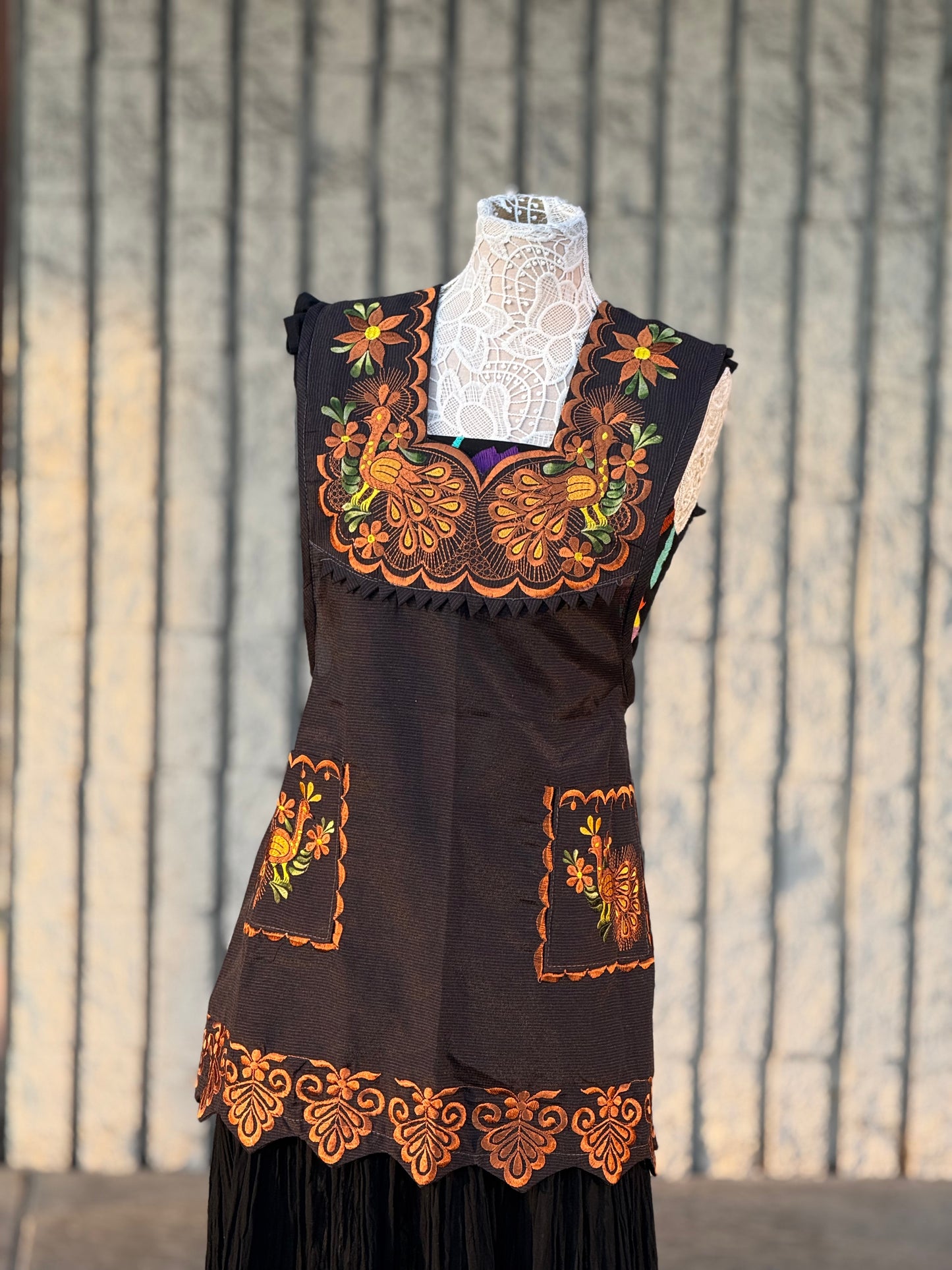 Fall Pavoreal Apron/ Mandil M