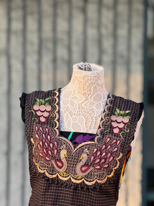 Chocolate Brown Mandil/ Apron XL