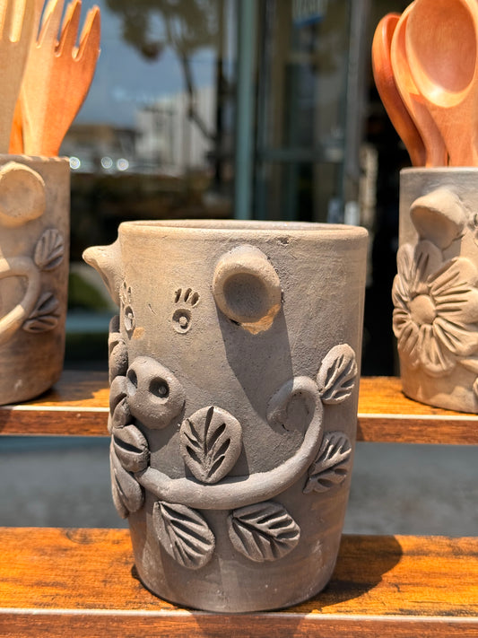 "Sara" 16oz Ahumado Tumbler