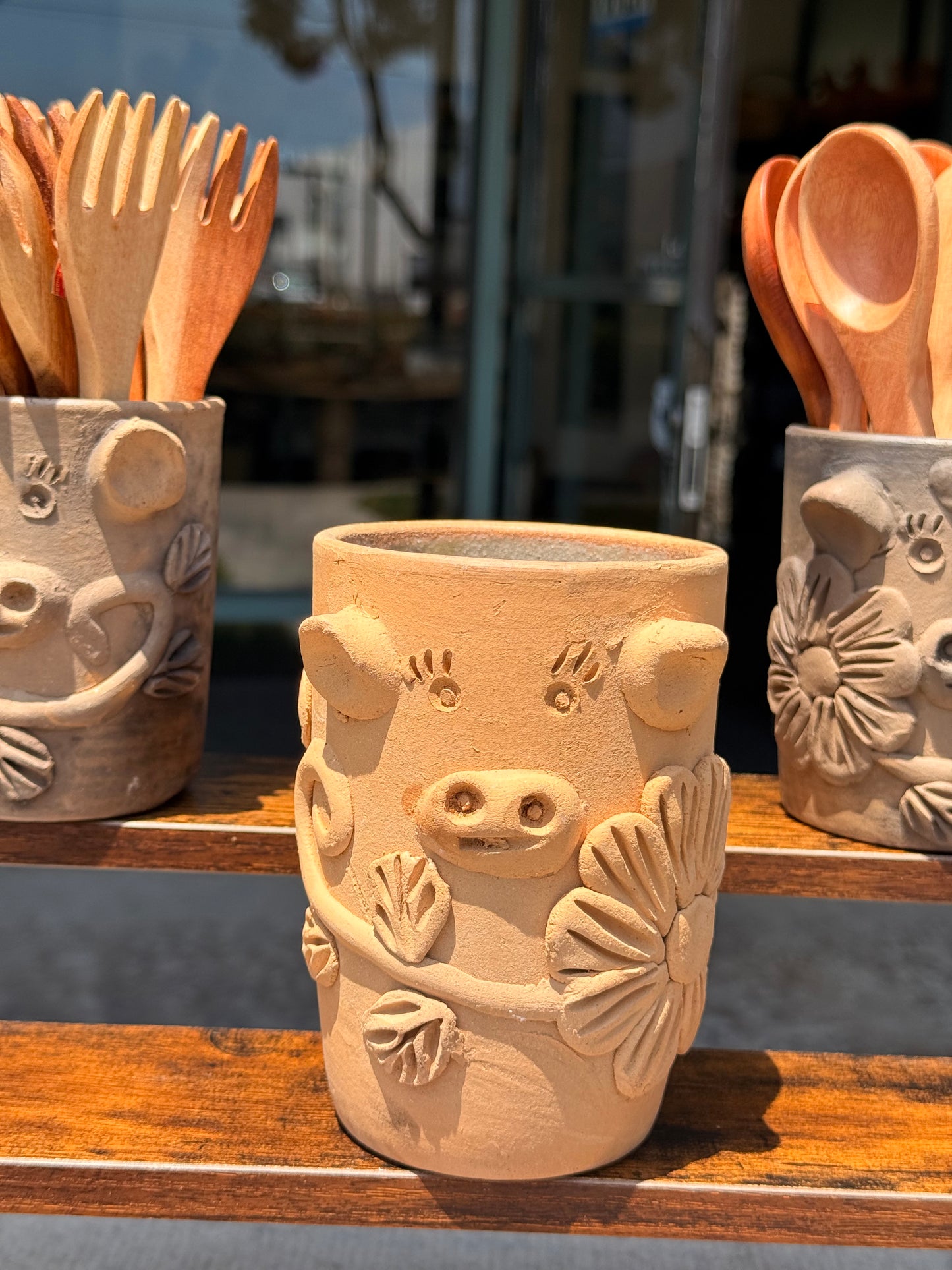 "Alejandra" 16oz Natural Tumbler
