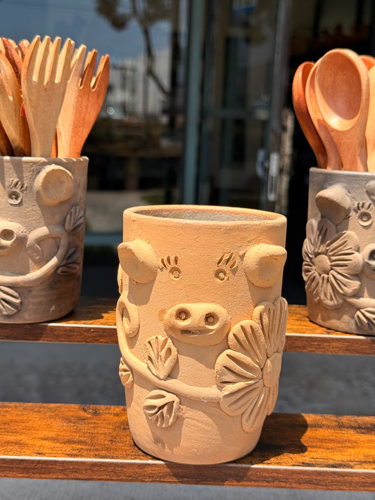 "Alejandra" 16oz Natural Tumbler