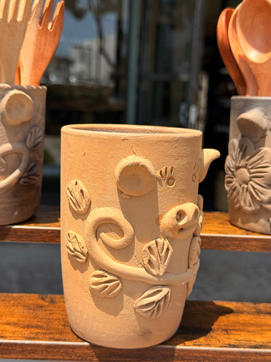 "Alejandra" 16oz Natural Tumbler