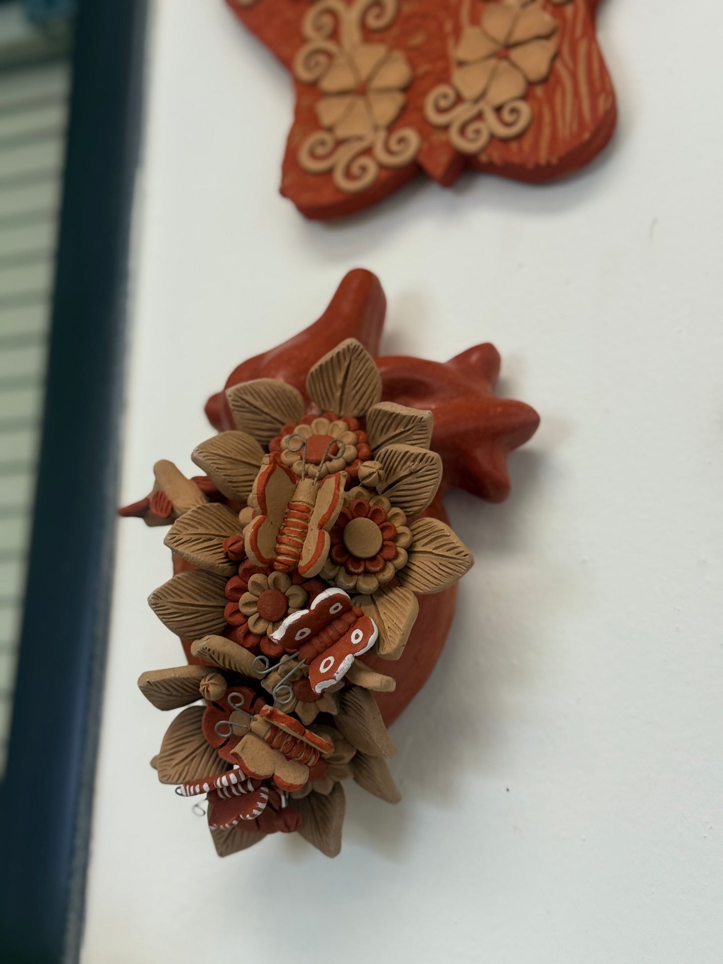 Wall decor - Butterfly/Mariposa bordado