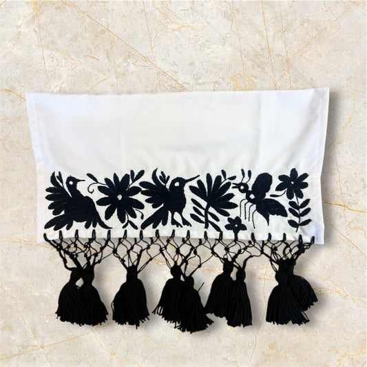 NEGRO OTOMI NAPKIN/ MANTEL