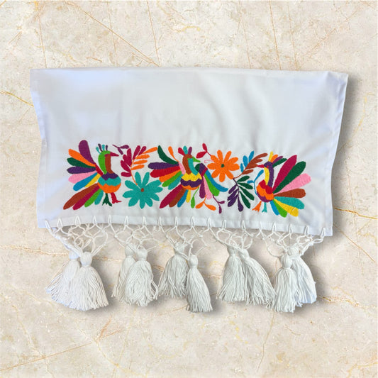 MULTICOLOR OTOMI NAPKIN/ MANTEL