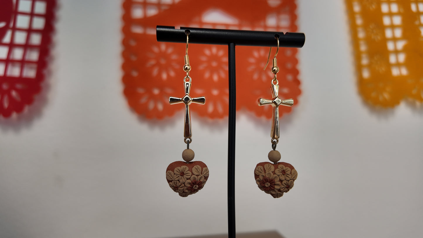Filigrana earrings de corazon
