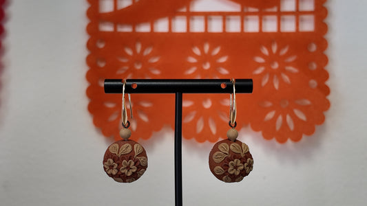 Filigrana earrings redonda