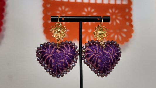 Aretes Bordado